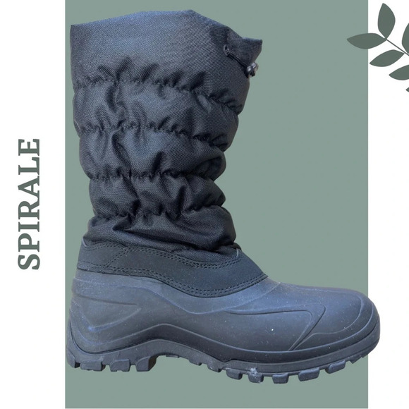 Women's Spirale  Winter Boots Black Size 40 - Picture 3 of 8